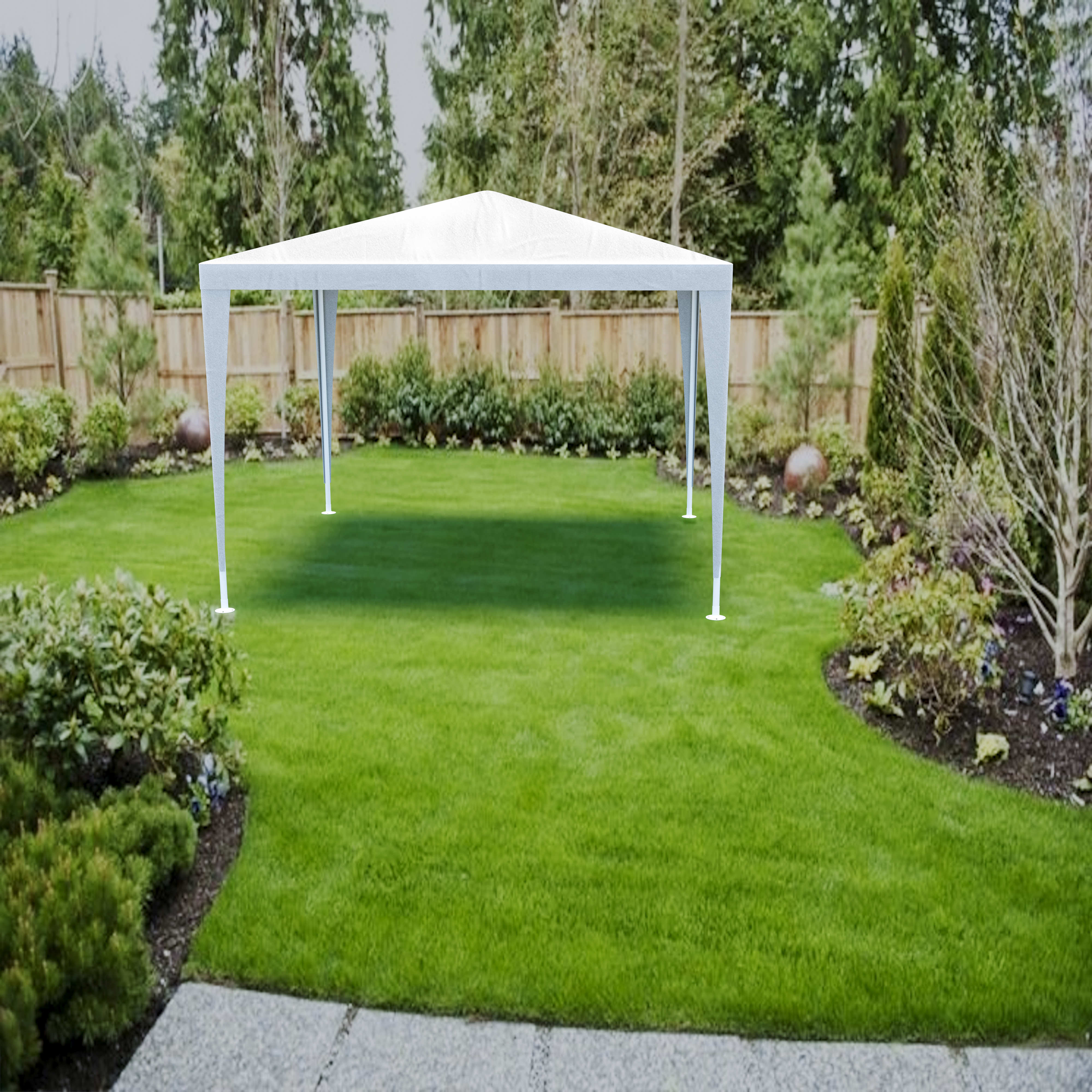 Gazebo 3 X 3 Metri Struttura In Acciaio Copertura In PE 110 Gr/m² Impermeabile Idrorepellente Resistente Raggi Solari UV Tenda Ombrellone Per Fiere Pic Nic Campeggio Esterno Giardino Piscina Bianco 12 Gazebo 3 X 3 Metri Struttura In Acciaio Copertura In PE 110 Gr/m² Impermeabile Idrorepellente Resistente Raggi Solari UV Tenda Ombrellone Per Fiere Pic Nic Campeggio Esterno Giardino Piscina Bianco -Vendite VIDAXL AAHKMJXYDAFdJAOAIMEbOAch7w5JgkD56B5b mYl T9Isf4DCJN 5REyQjePMyCh ltBtoxu