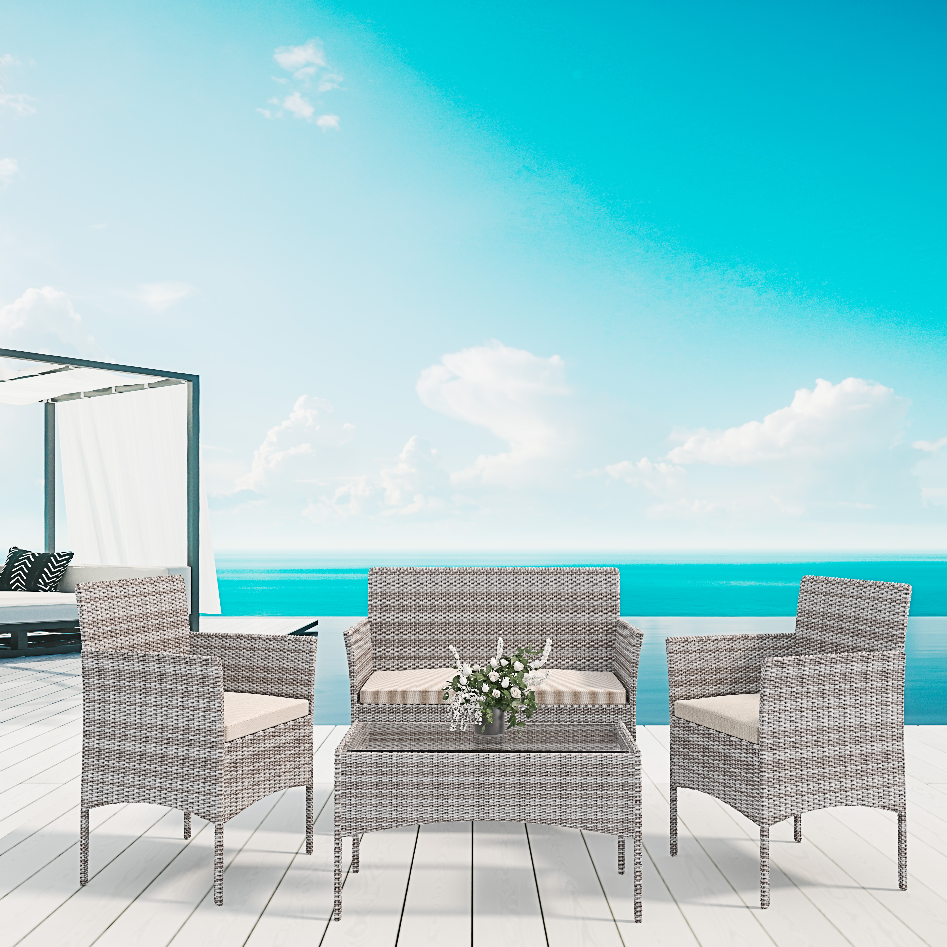 Arreditaly Set Di Mobili Da Giardino Salotto Salottino In Rattan 4 Posti Con Tavolino E Ripiano In Vetro 2 Poltrone E Divano 2 Posti Per Giardino Esterno Piscina Cuscini Sfoderabili (Grigio) 17 Arreditaly Set Di Mobili Da Giardino Salotto Salottino In Rattan 4 Posti Con Tavolino E Ripiano In Vetro 2 Poltrone E Divano 2 Posti Per Giardino Esterno Piscina Cuscini Sfoderabili (Grigio) -Giardino di Lusso AAHKMJXYDAFdJAOAIMEbOAch7w5JgkD56B5b mYl T9Isf4DCJN 5REyQjePMyCh ltBtoxu K2IyffEGxn06n8G2otkwQqAh6oYsEfpMljfGSWSR1 EU3J2yw6Wg7fvweU=