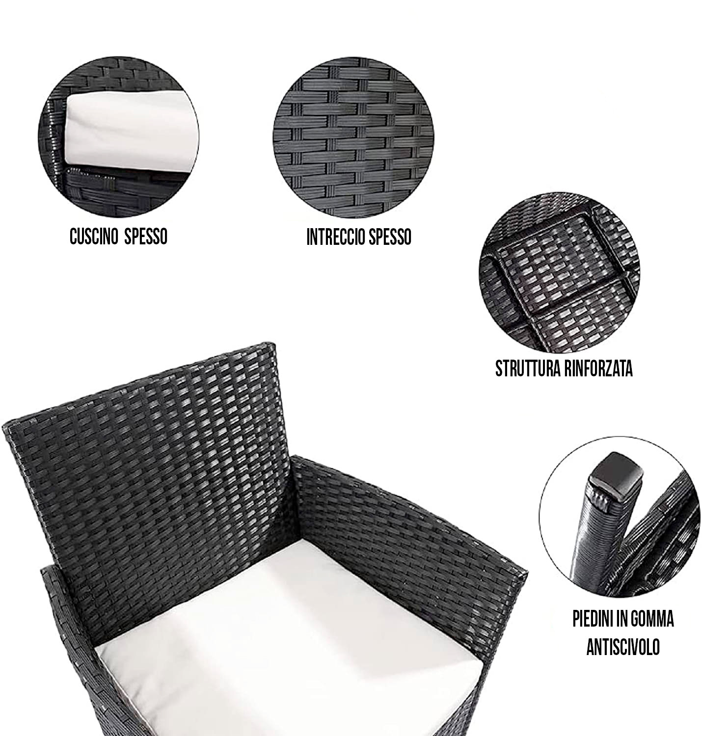 Arreditaly Set Di Mobili Da Giardino Salotto Salottino In Rattan 4 Posti Con Tavolino E Ripiano In Vetro 2 Poltrone E Divano 2 Posti Per Giardino Esterno Piscina Cuscini Sfoderabili (Bianco) 14 Arreditaly Set Di Mobili Da Giardino Salotto Salottino In Rattan 4 Posti Con Tavolino E Ripiano In Vetro 2 Poltrone E Divano 2 Posti Per Giardino Esterno Piscina Cuscini Sfoderabili (Bianco) -Giardino di Lusso AAHKMJXYDAFdJAOAIMEbOAch7w5JgkD56B5b mYl T9Isf4DCJN 5REyQjePMyCh luu0LPx1CwyB13gljfhsMAwqIz19Zdo YpAIps9MrBDKzWnSNcNZiFZIXtyTB gXmE=